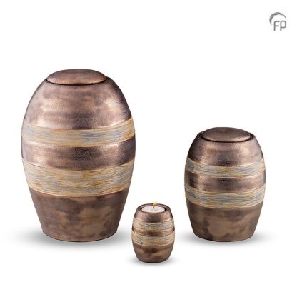 KU 306 M Keramische medium urn metallic - Afbeelding 2