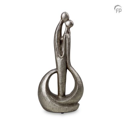 UGKS 503 Keramische urn zilver - Forever means a lot